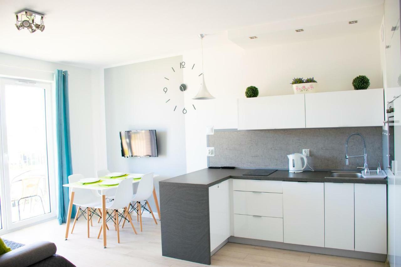 Grey & White Pogodne Daire Kolobrzeg Dış mekan fotoğraf